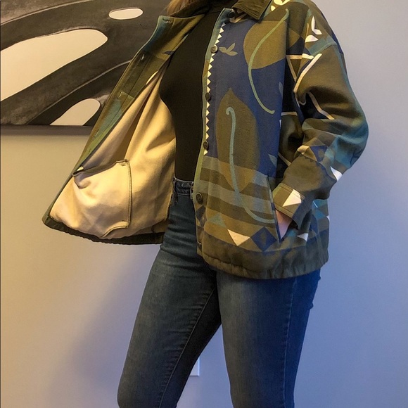 Retro Button-Up Jacket - Picture 3 of 3